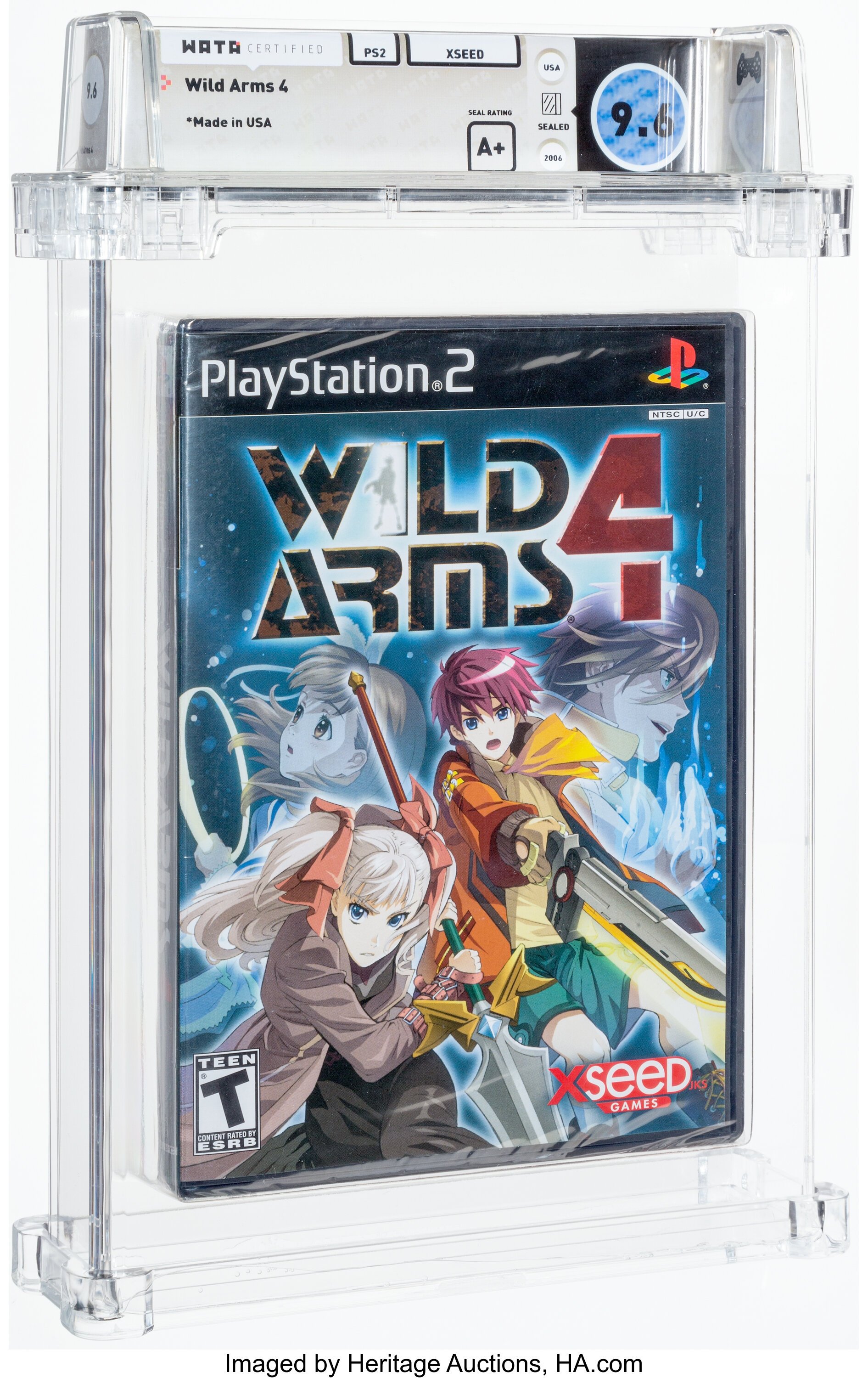 Wild Arms 4 (PS2): PSA Pop Report & Prices