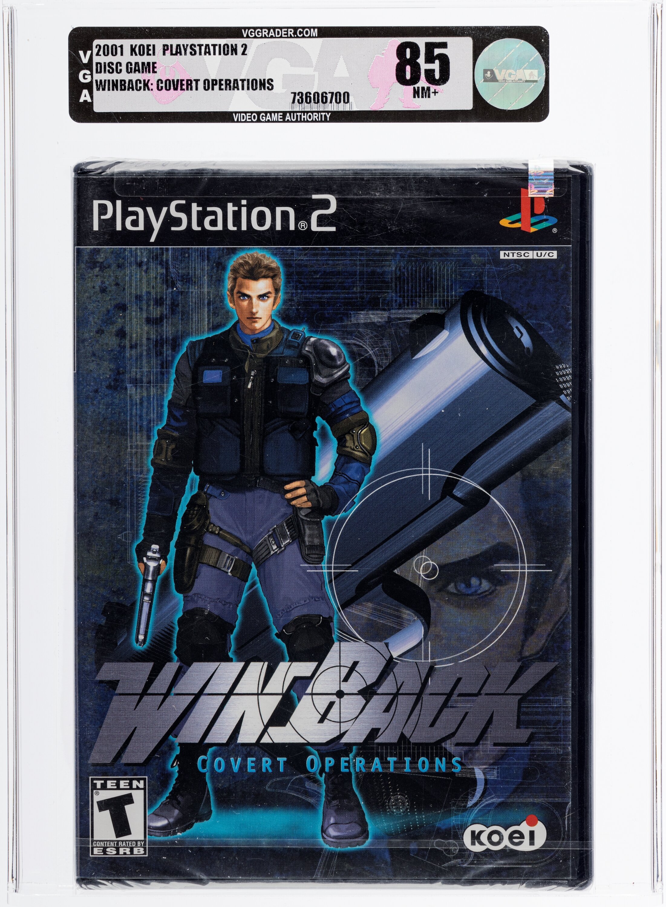 WinBack: Covert Operations (PS2) — PSA Pop Report & Prices
