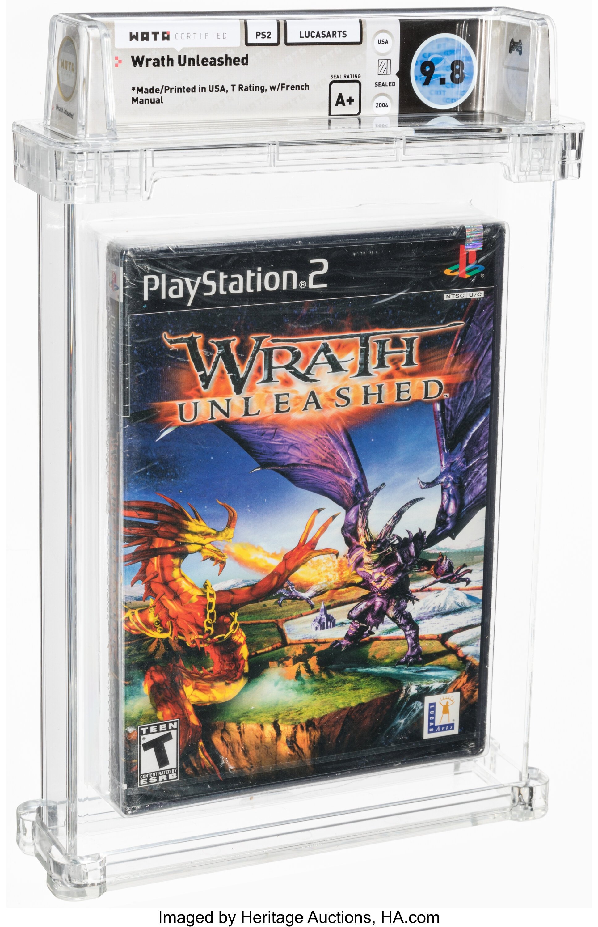 Wrath Unleashed (PS2): PSA Pop Report & Prices