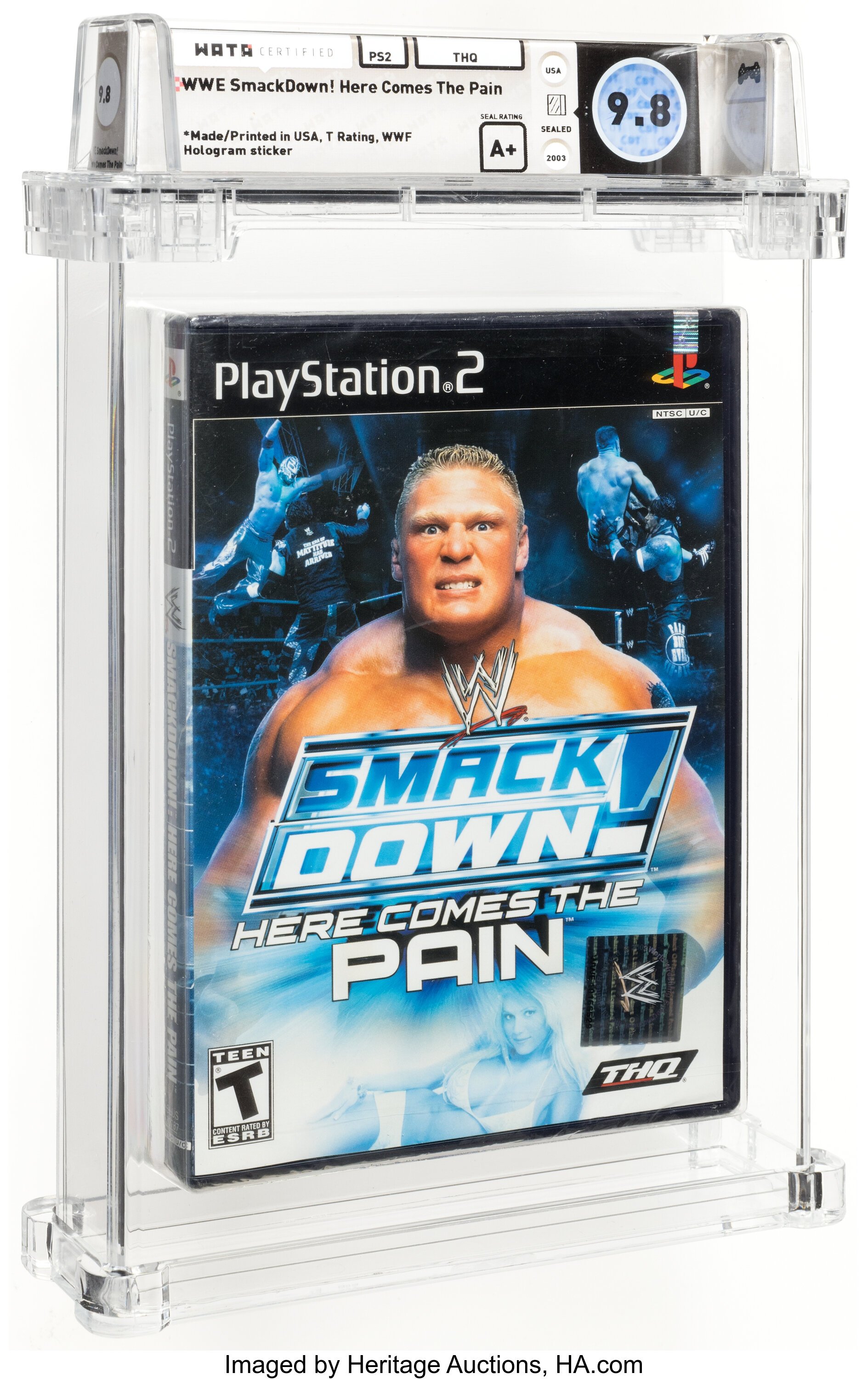 WWE SmackDown! Here Comes The Pain (PS2): PSA Pop & Prices