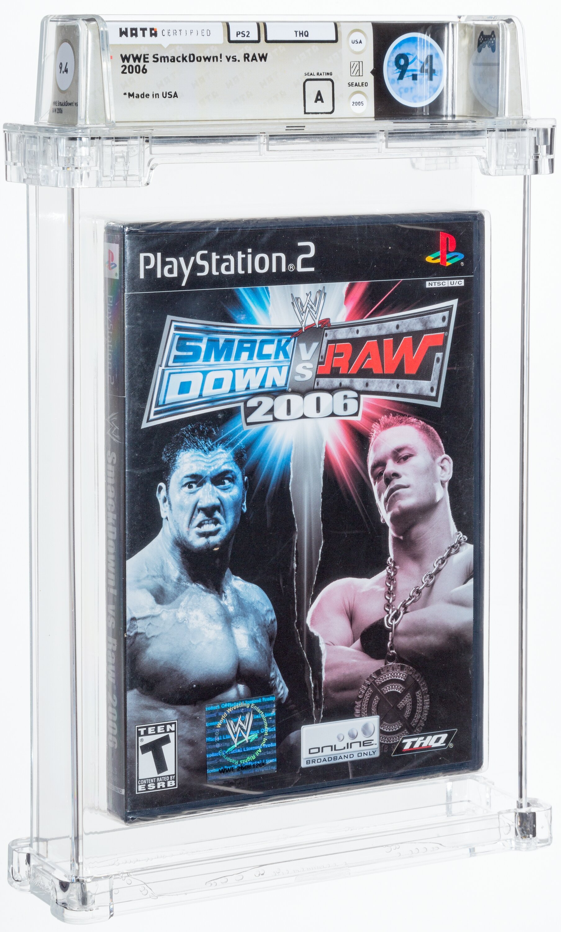 WWE SmackDown! vs. RAW 2006 (PS2): PSA Pop Report & Prices