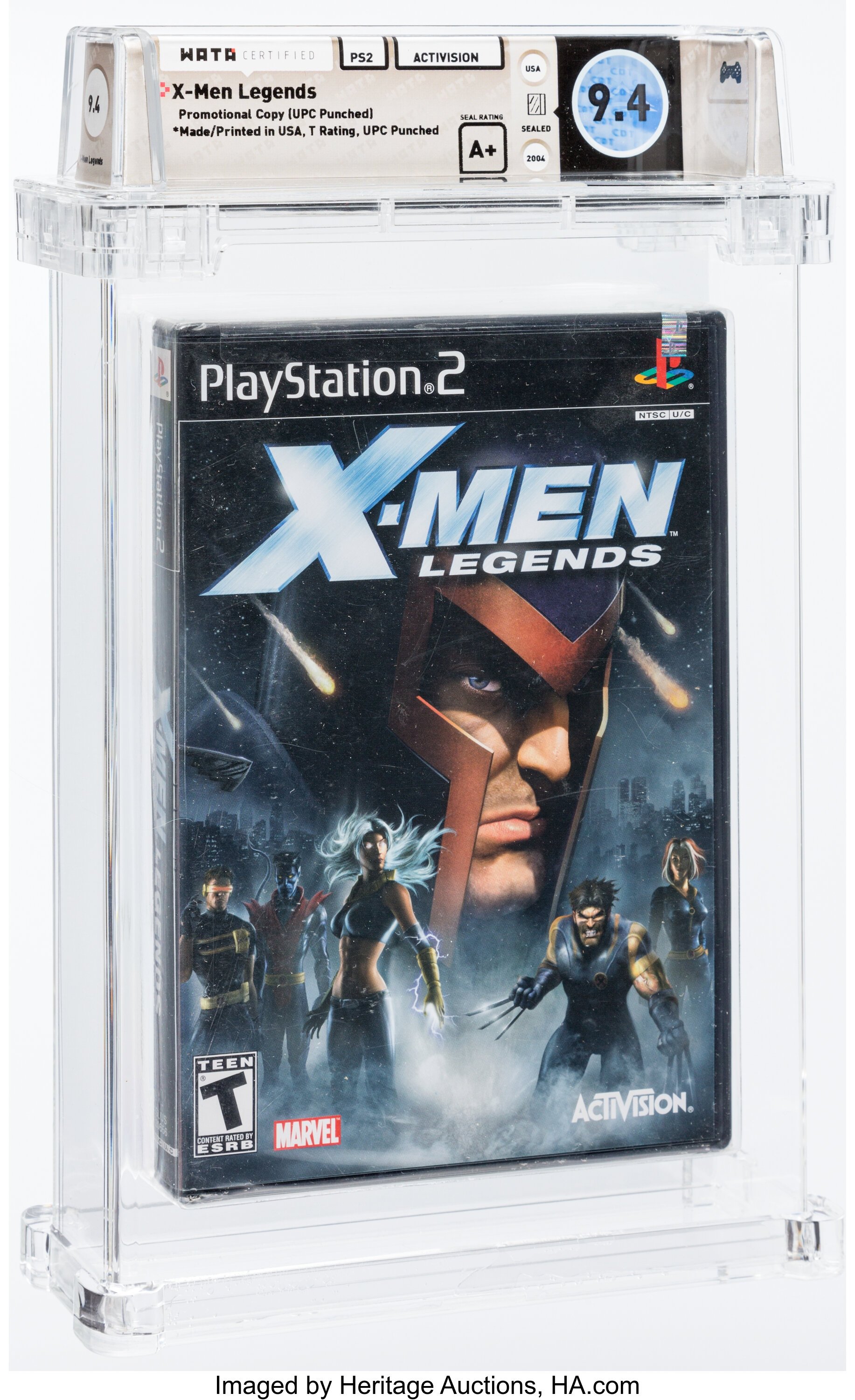 X-Men Legends (PS2): PSA Pop Report & Prices