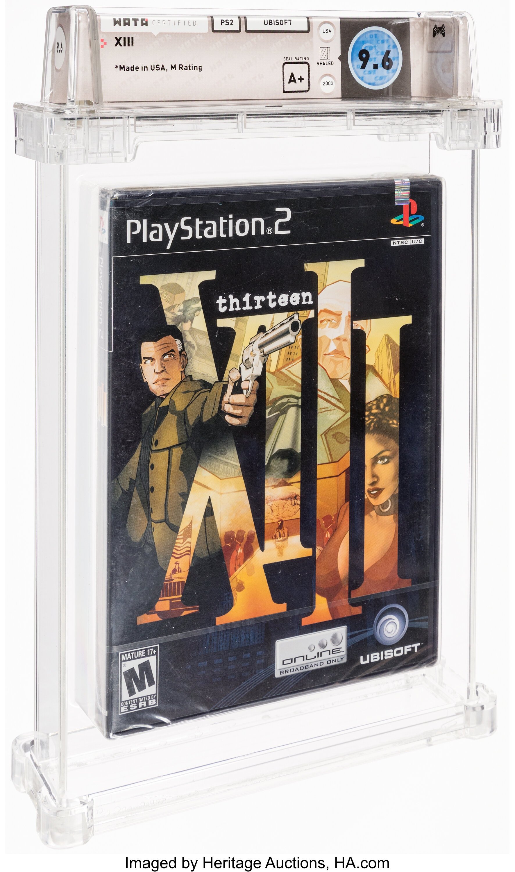 XIII (PS2): PSA Pop Report & Prices