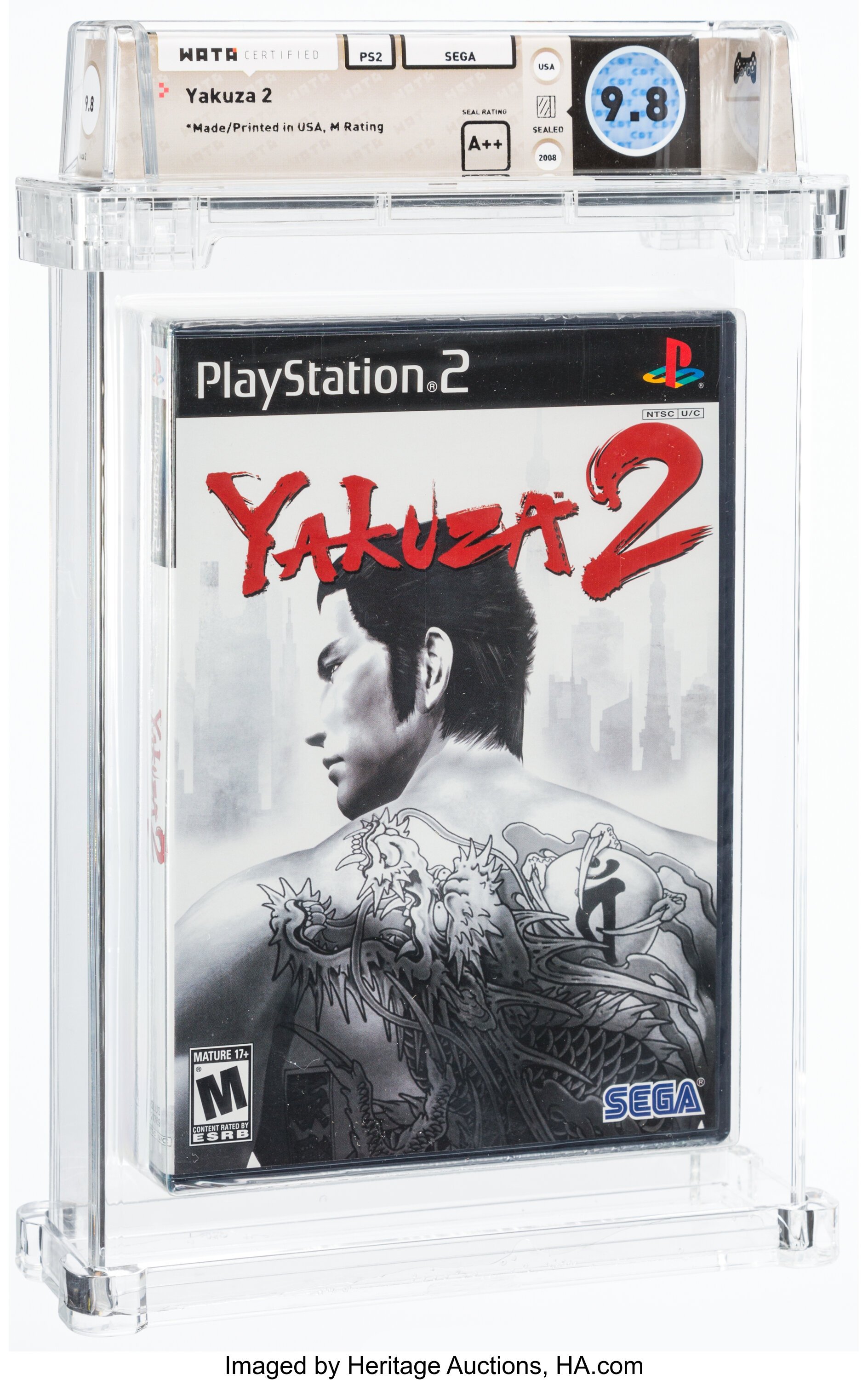 Yakuza 2 (PS2): PSA Pop Report & Prices