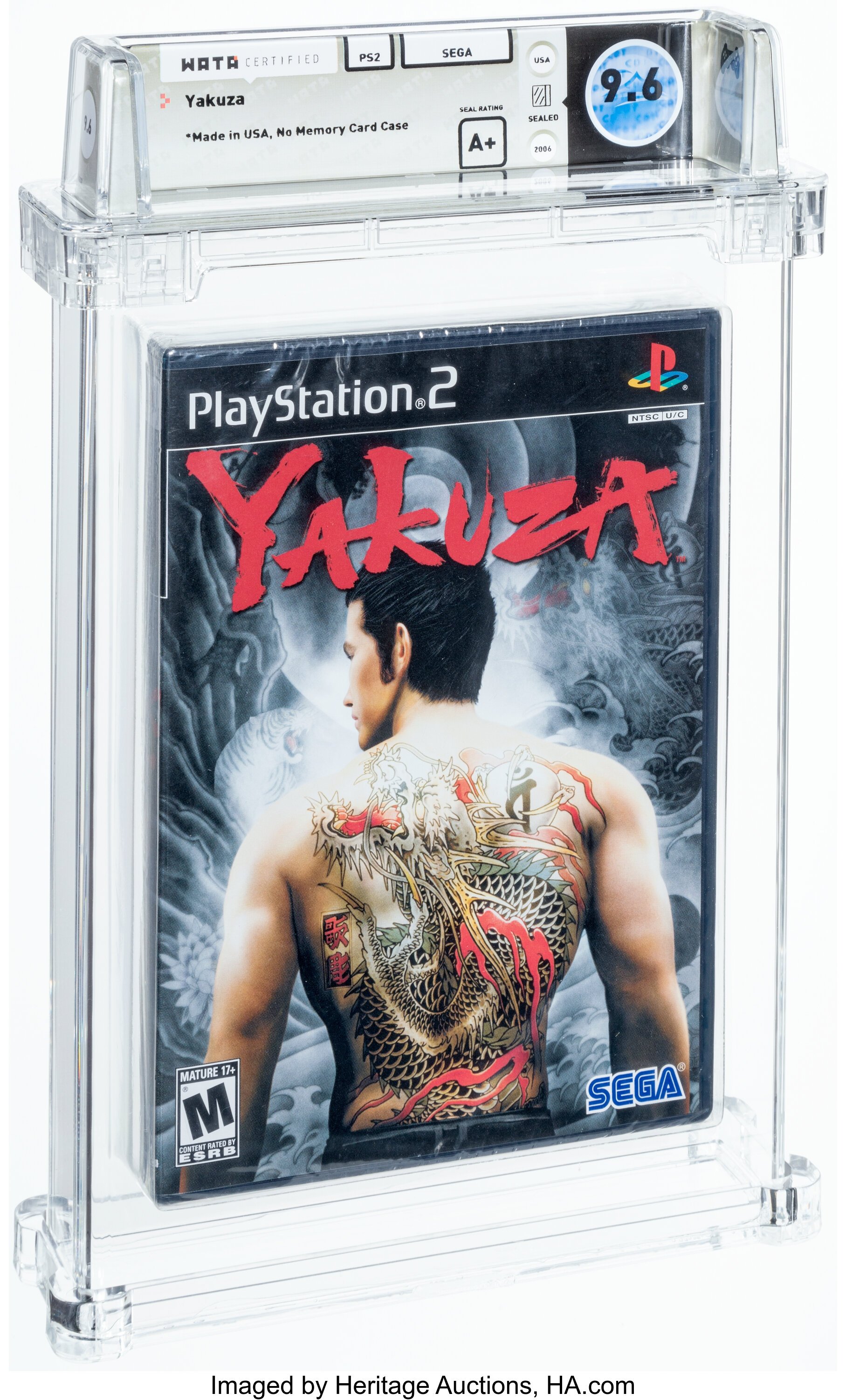 Yakuza (PS2): PSA Pop Report & Prices