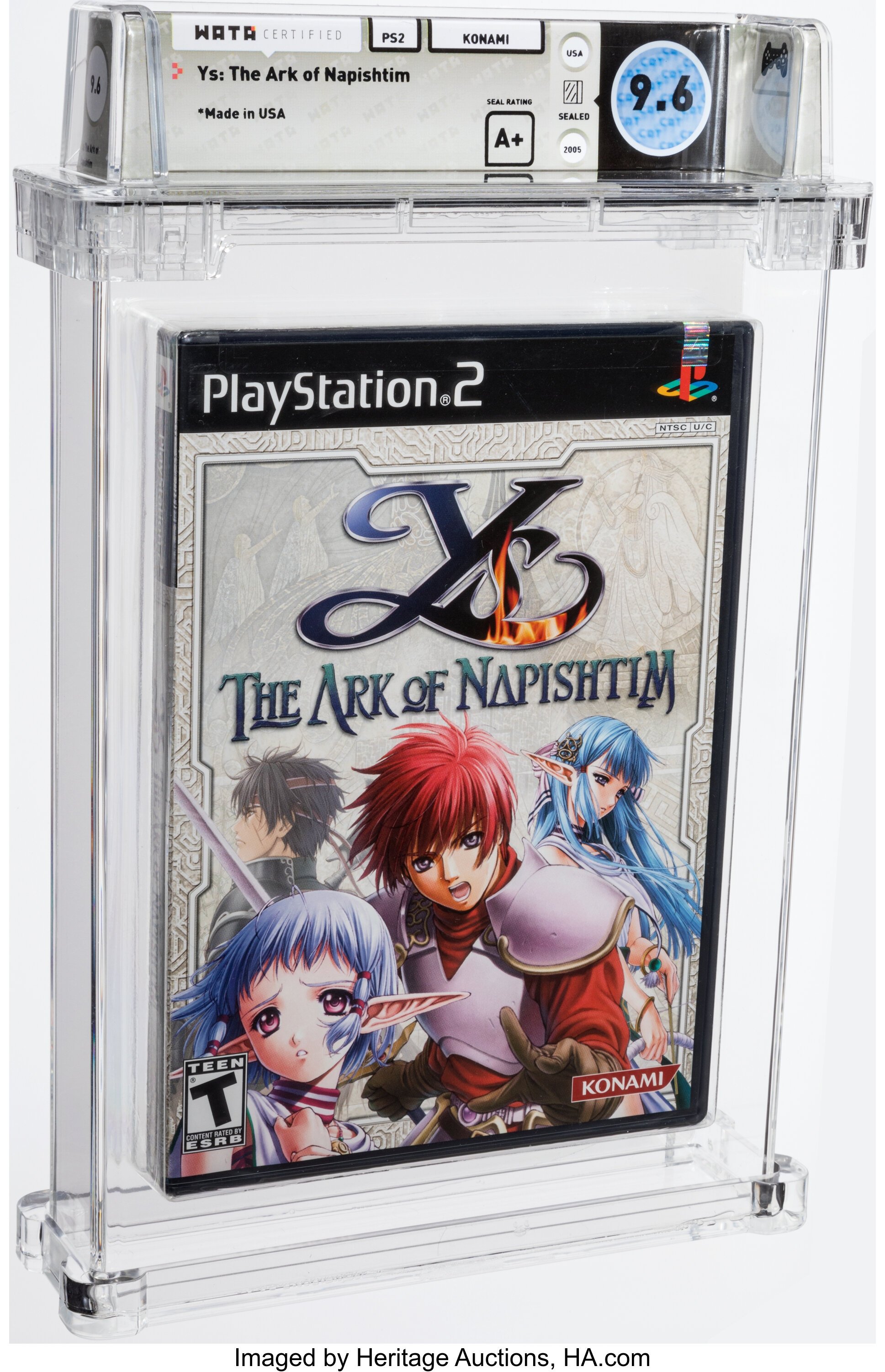 Ys: The Ark of Napishtim (PS2) — PSA Pop Report & Prices