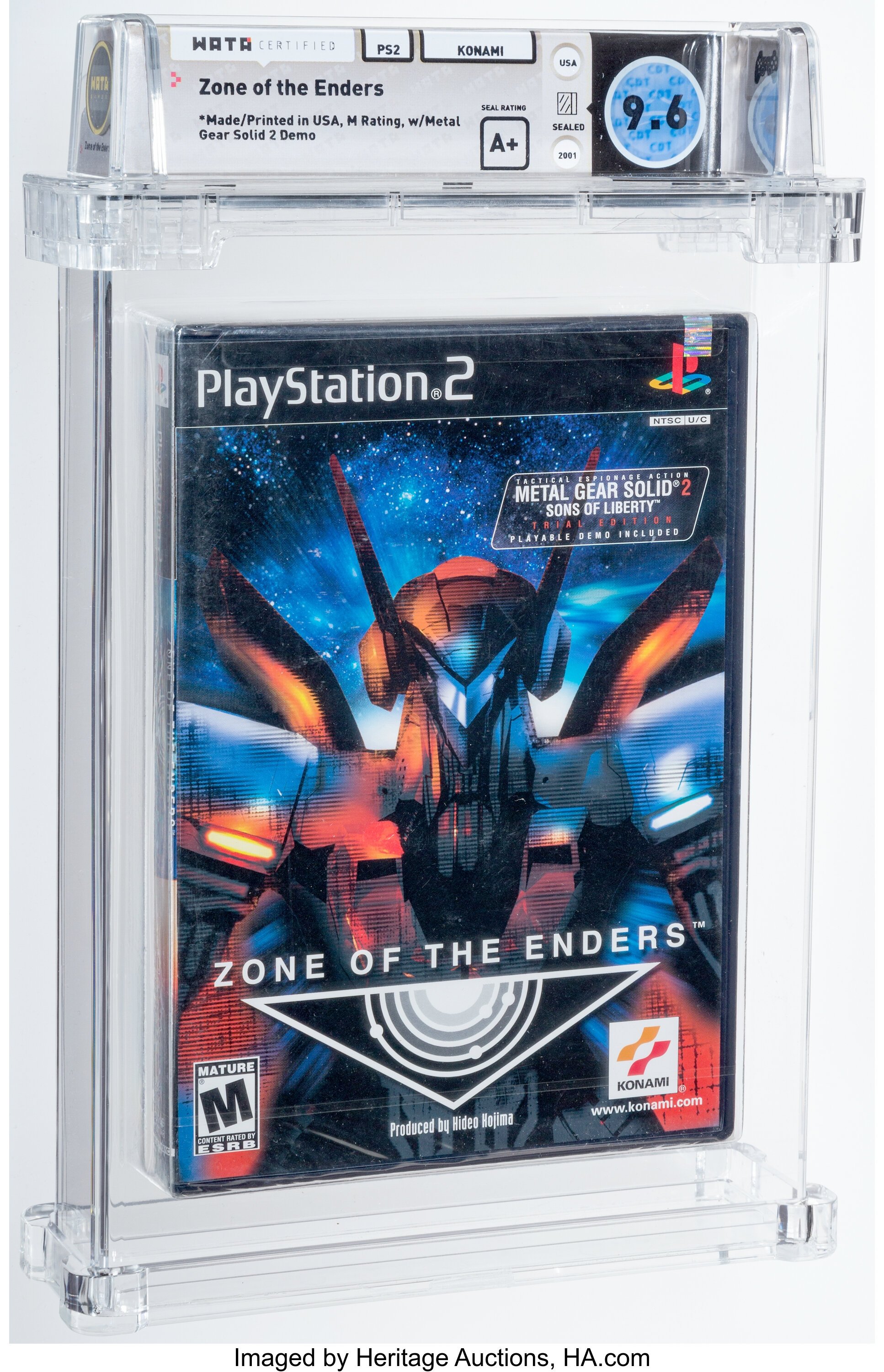 Zone of the Enders (PS2): PSA Pop Report & Prices