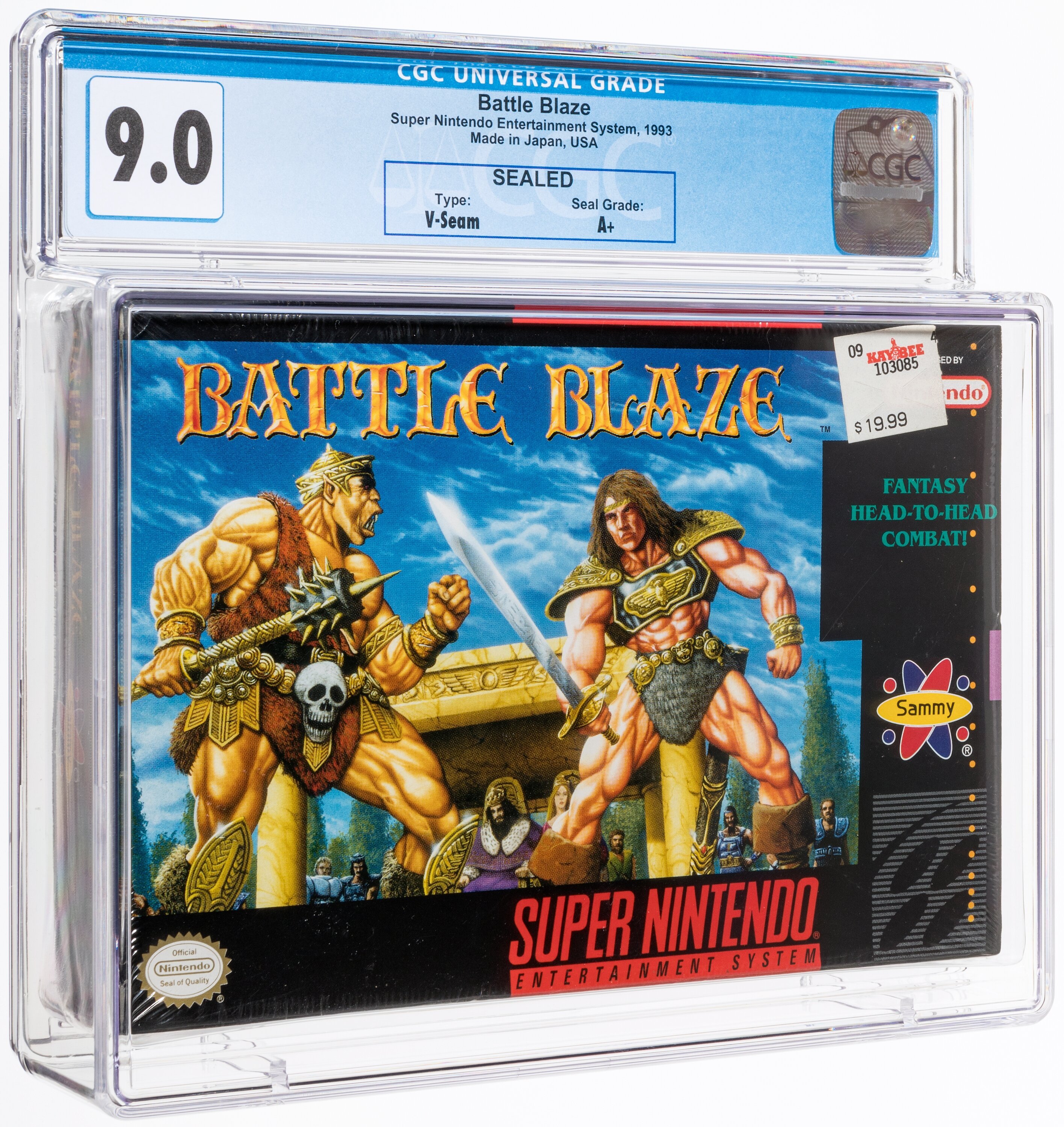 Battle Blaze (SNES): PSA Pop Report & Prices