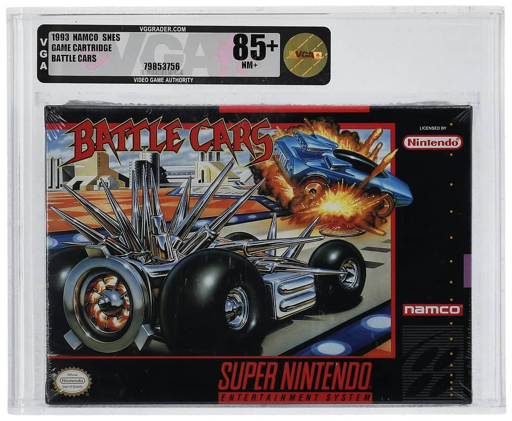 Battle Cars (SNES): PSA Pop Report & Prices