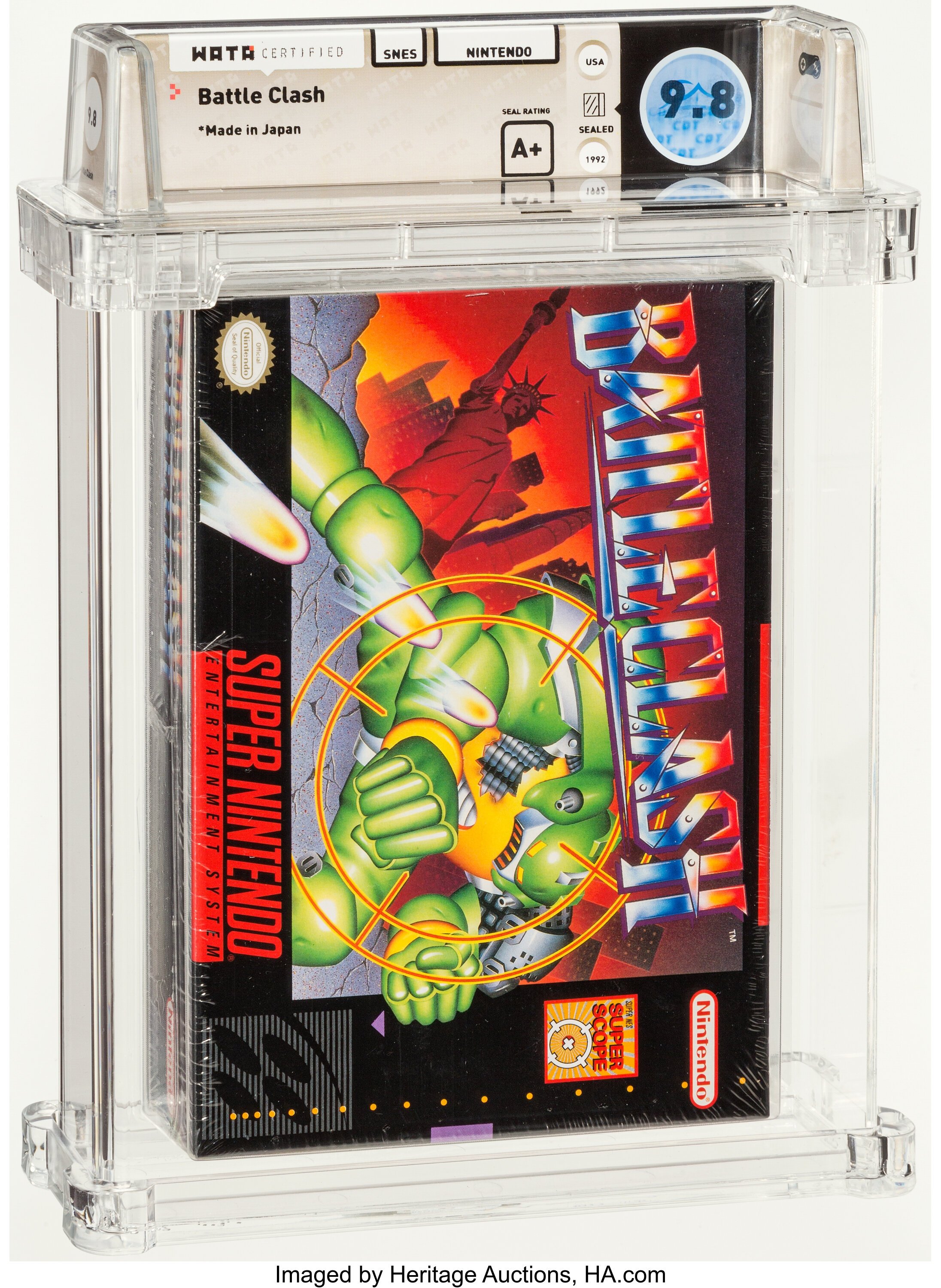 Battle Clash (SNES): PSA Pop Report & Prices