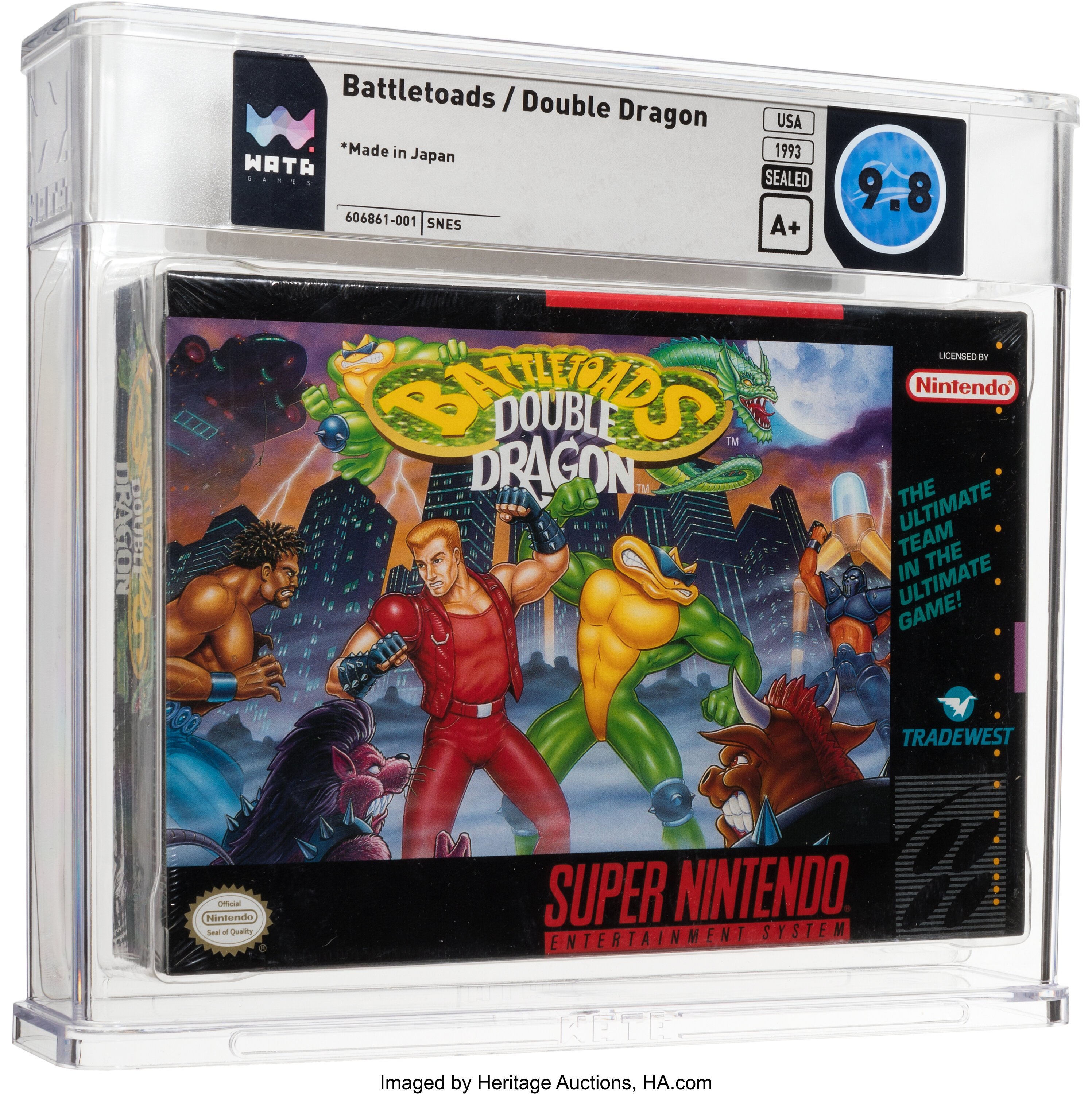 Battletoads / Double Dragon (SNES): PSA Pop Report & Prices