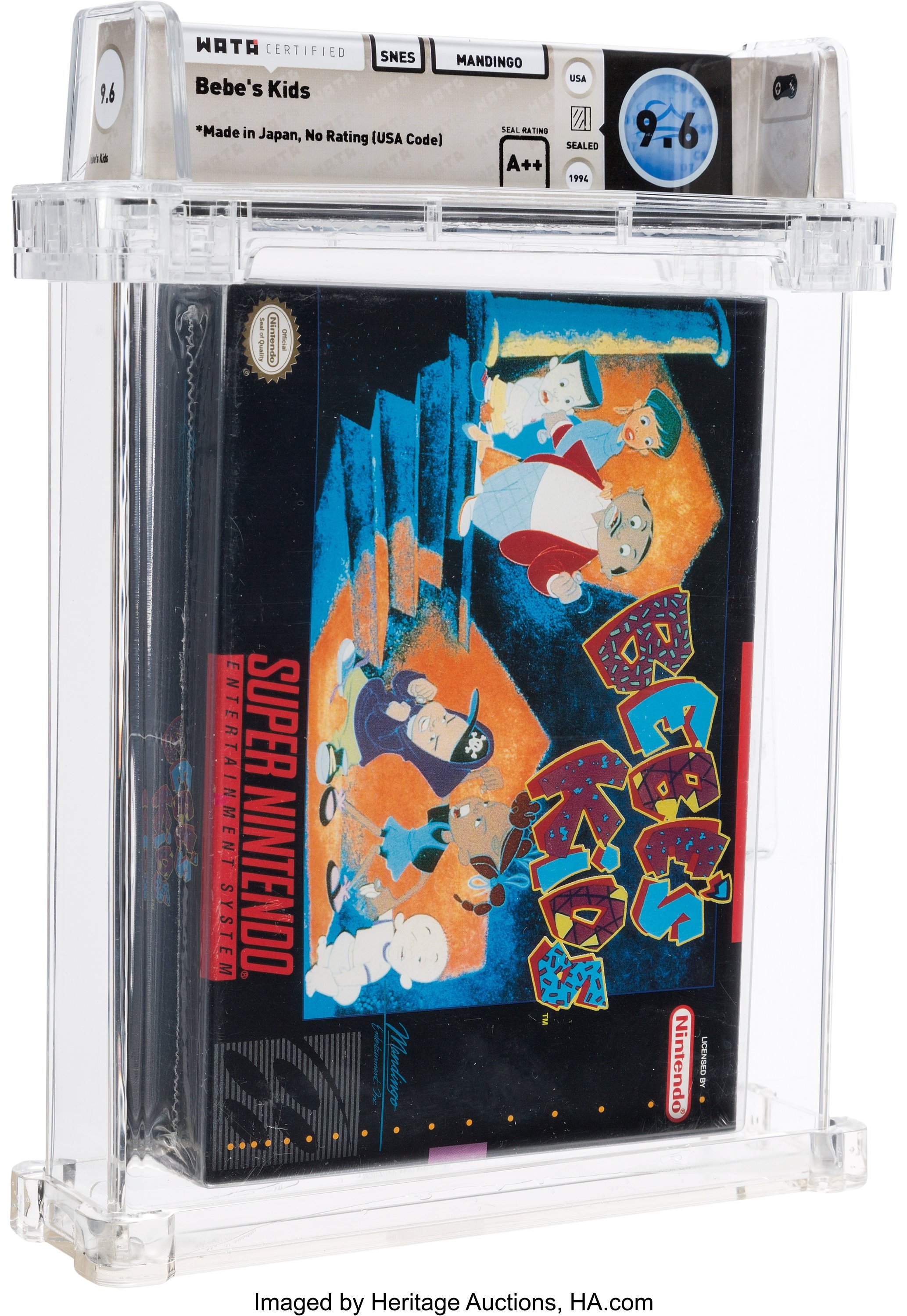 Bebe's Kids (SNES): PSA Pop Report & Prices