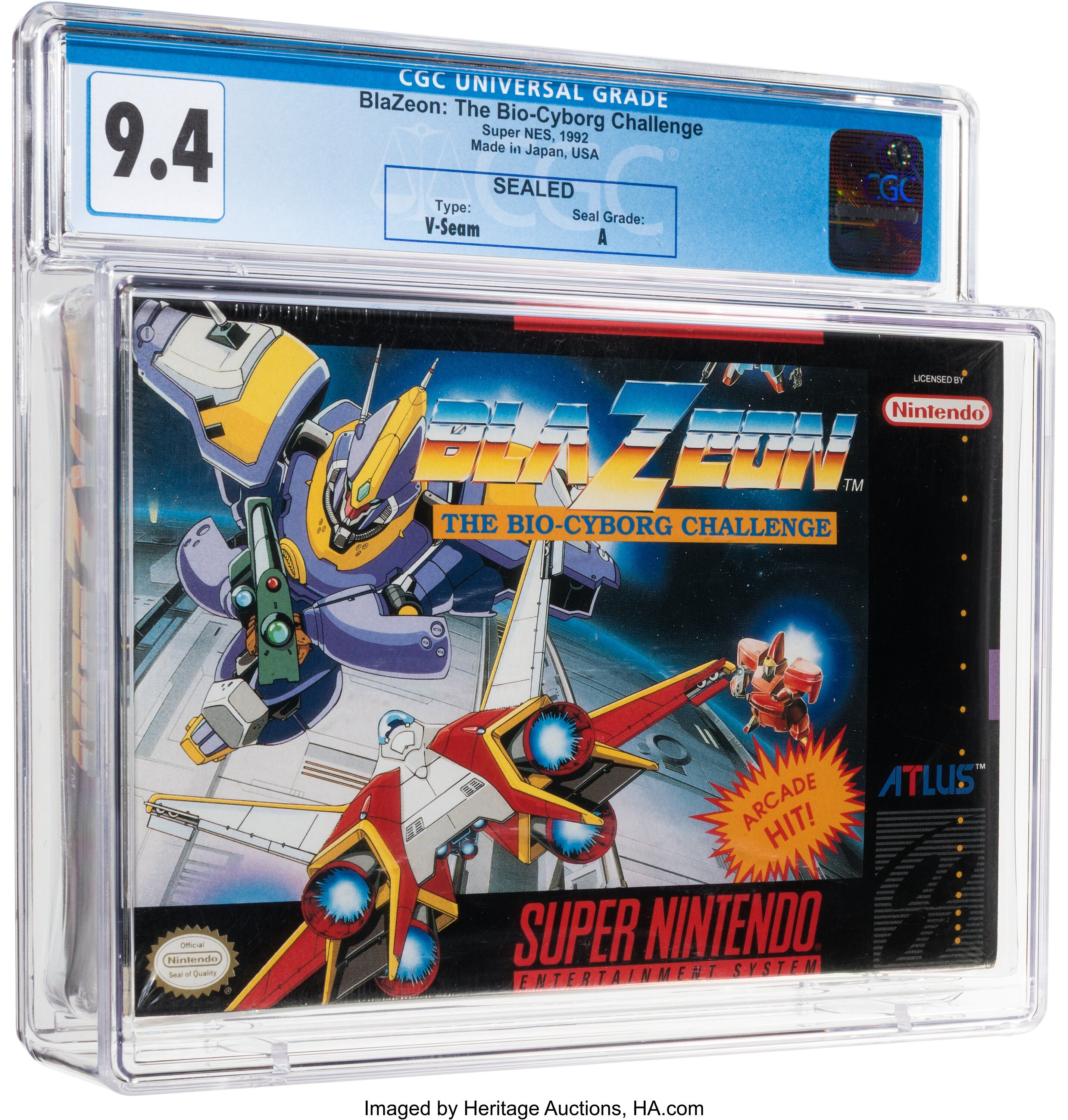 BlaZeon: The Bio-Cyborg Challenge (SNES) — PSA Pop & Prices