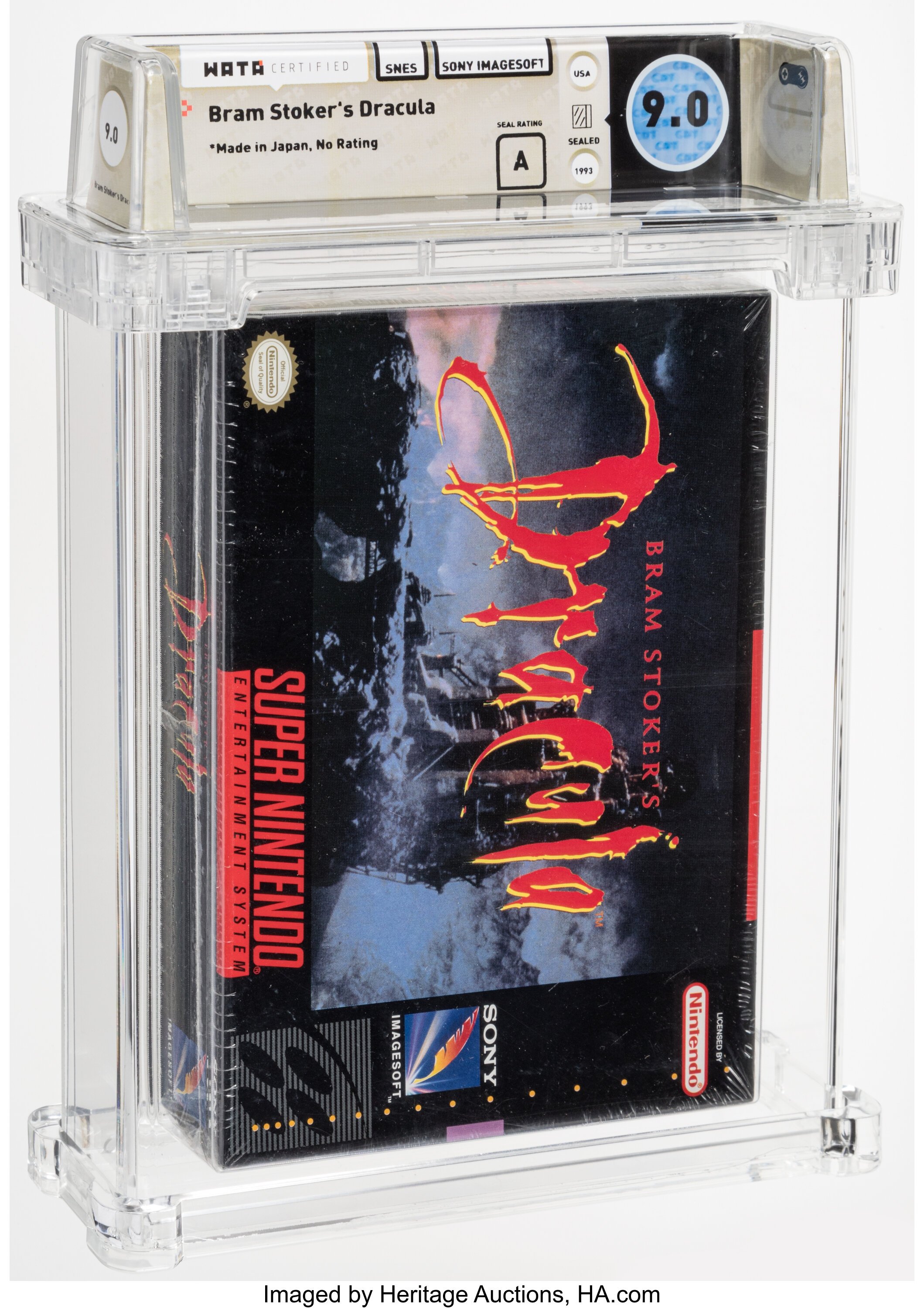 Bram Stoker's Dracula (SNES): PSA Pop Report & Prices