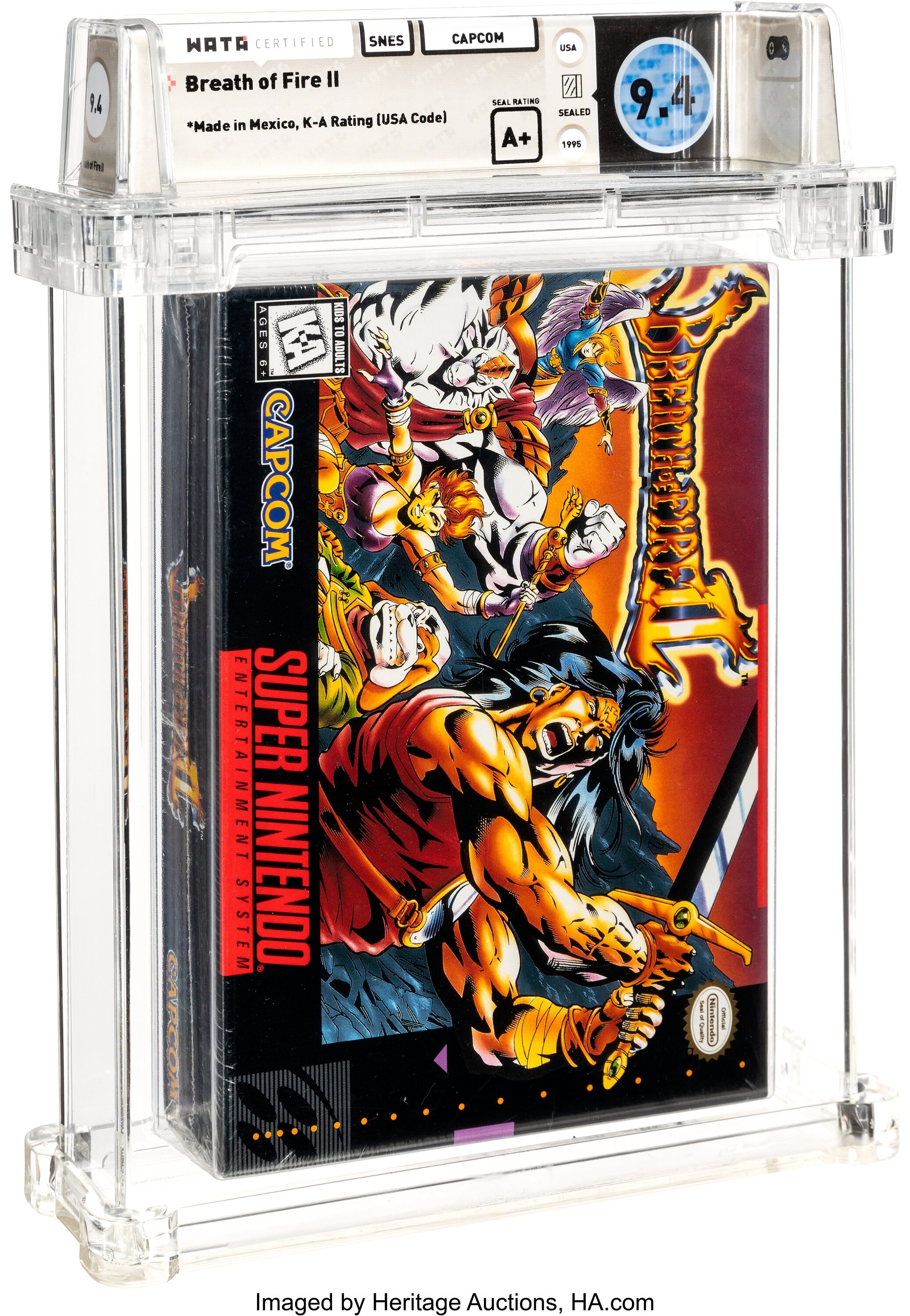 Breath of Fire II (SNES): PSA Pop Report & Prices