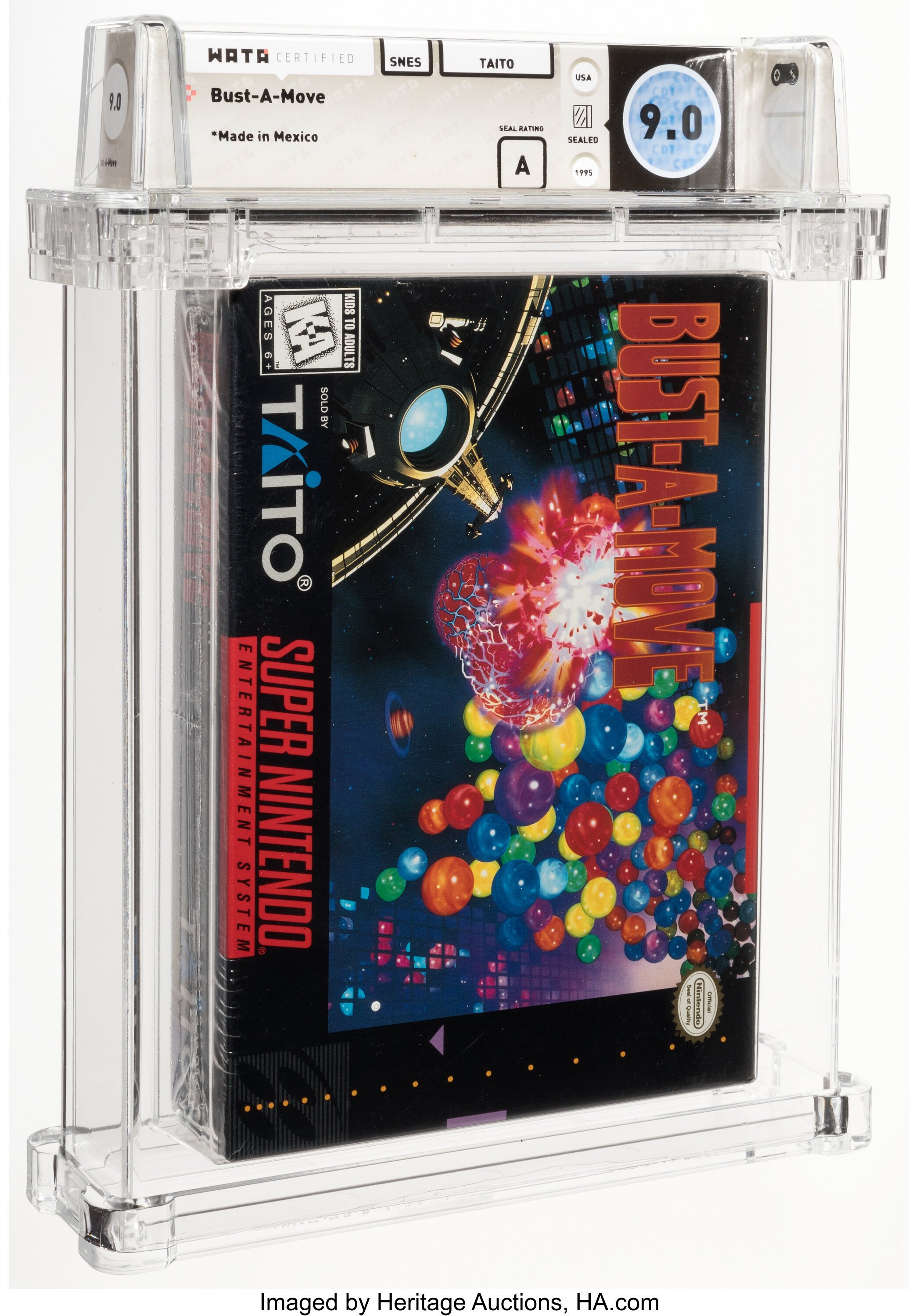 Bust-A-Move (SNES): PSA Pop Report & Prices