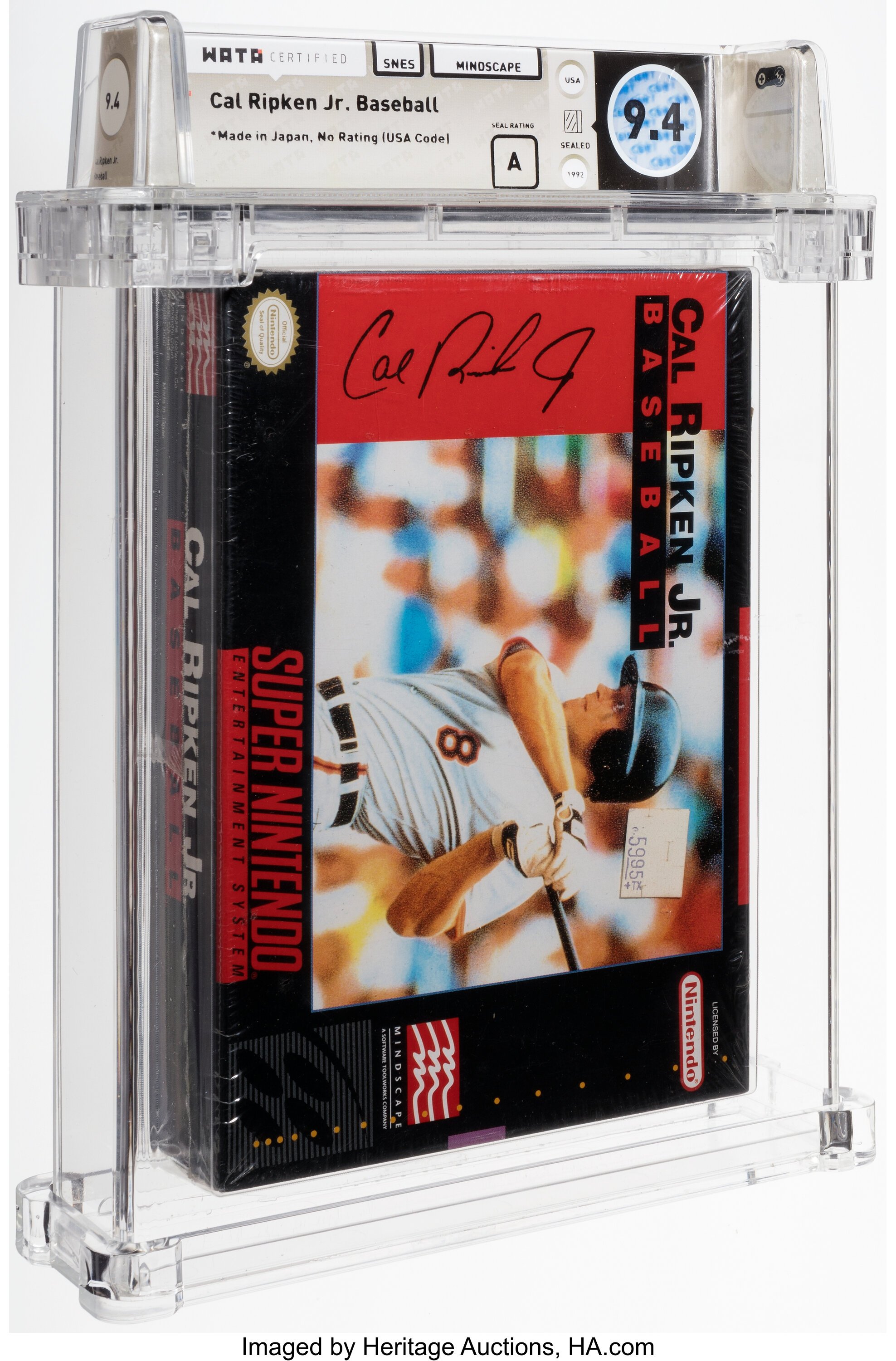 Cal Ripken Jr. Baseball (SNES): PSA Pop Report & Prices