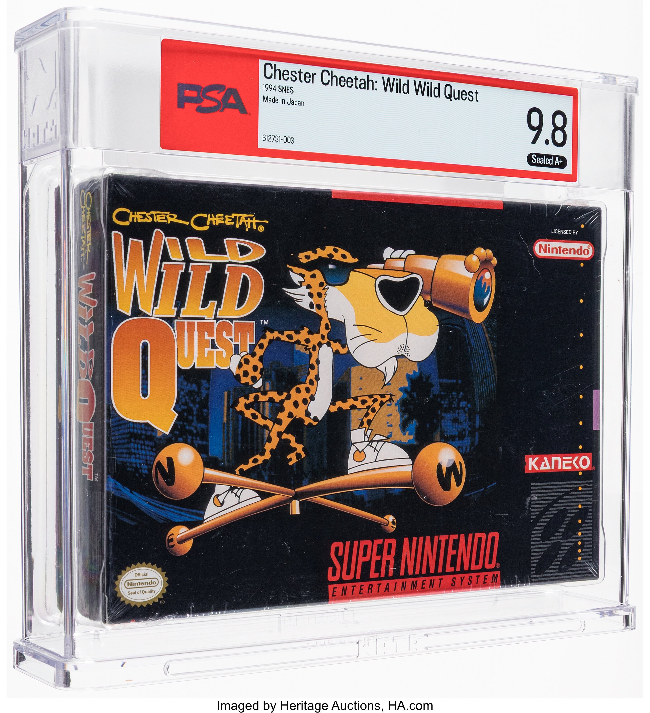 Chester Cheetah: Wild Wild Quest (SNES) — PSA Pop & Prices