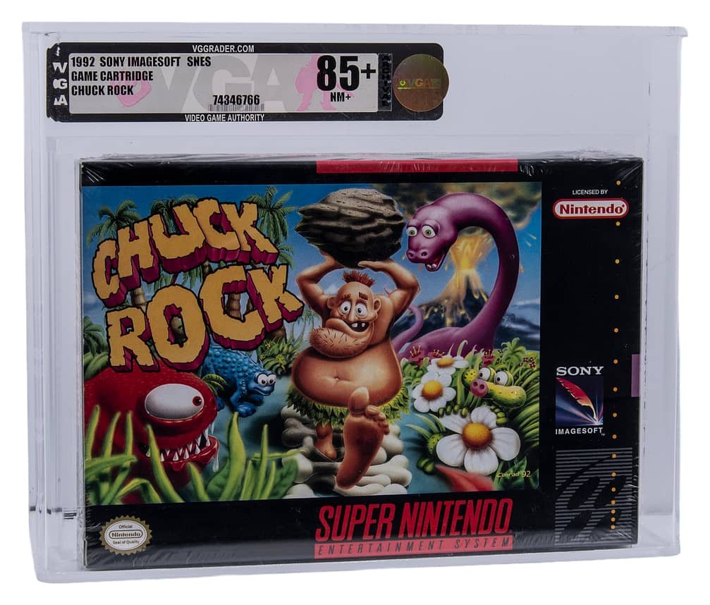 Chuck Rock (SNES): PSA Pop Report & Prices
