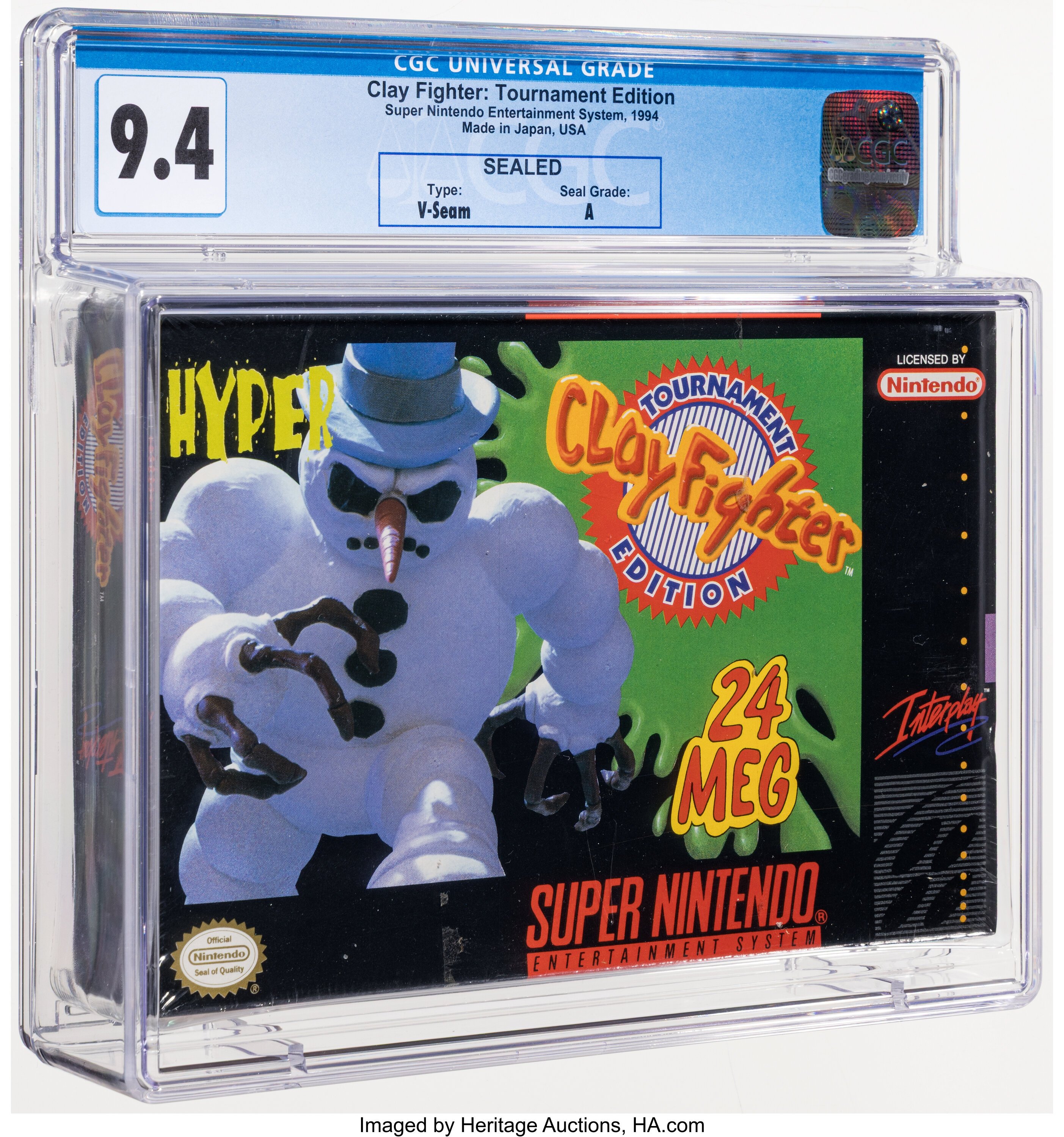 Clay Fighter: Tournament Edition (SNES) — PSA Pop & Prices
