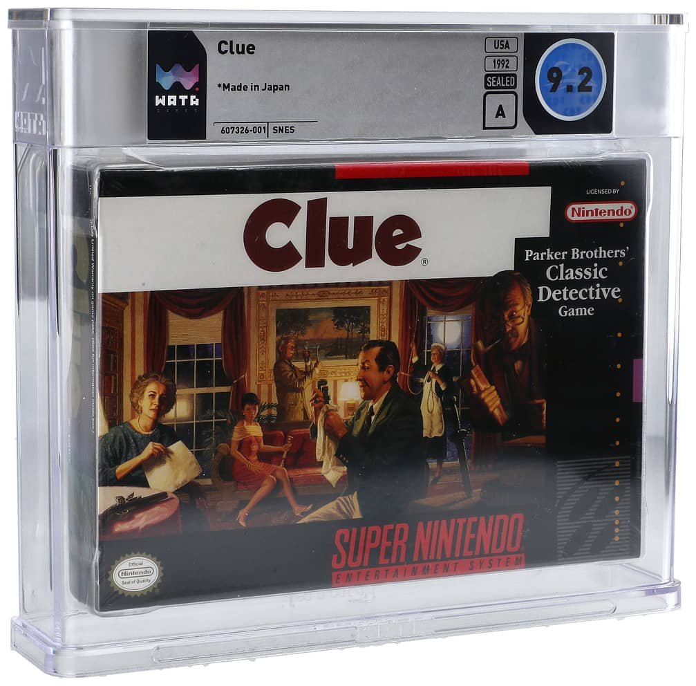 Clue (SNES): PSA Pop Report & Prices