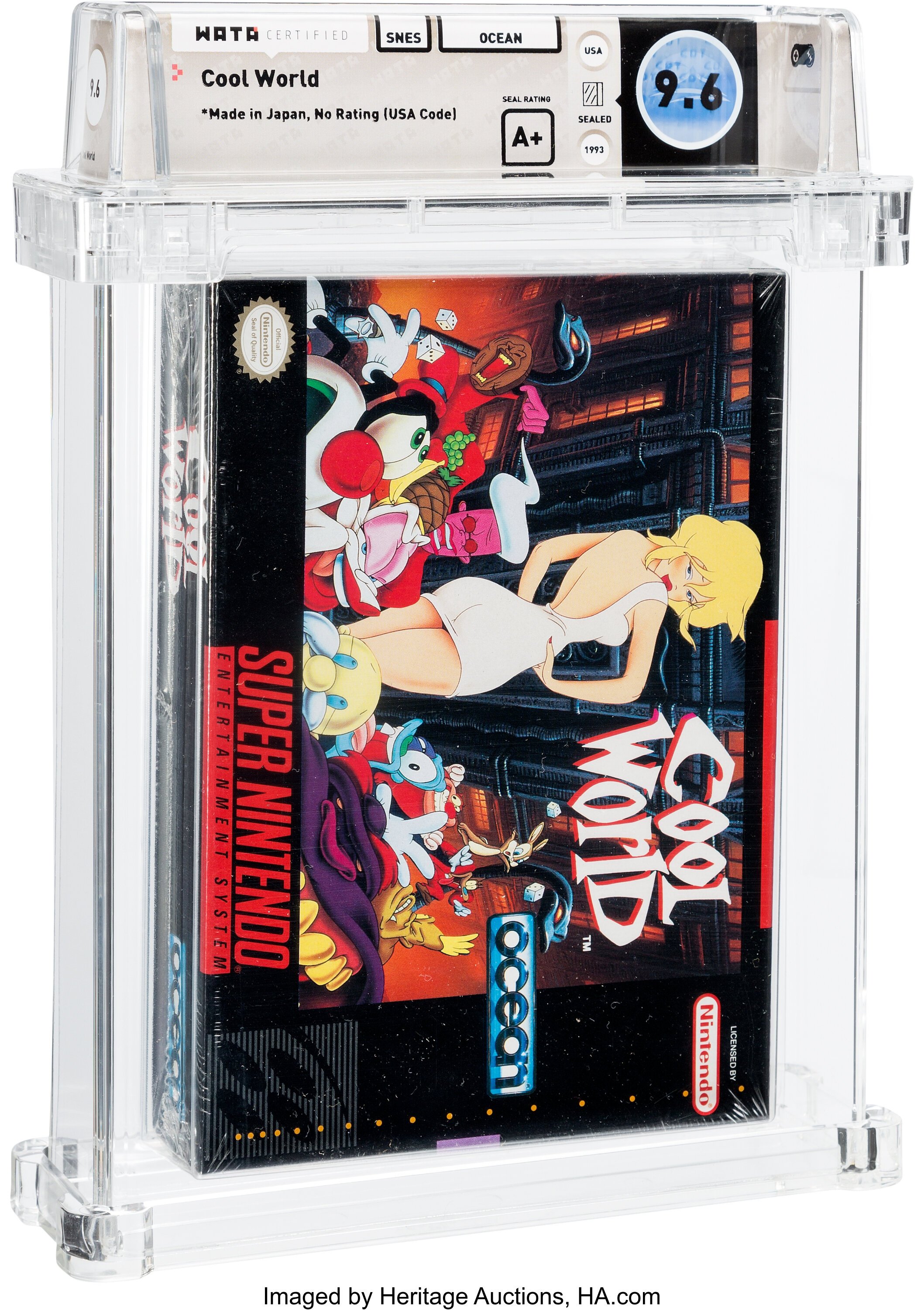 Cool World (SNES): PSA Pop Report & Prices