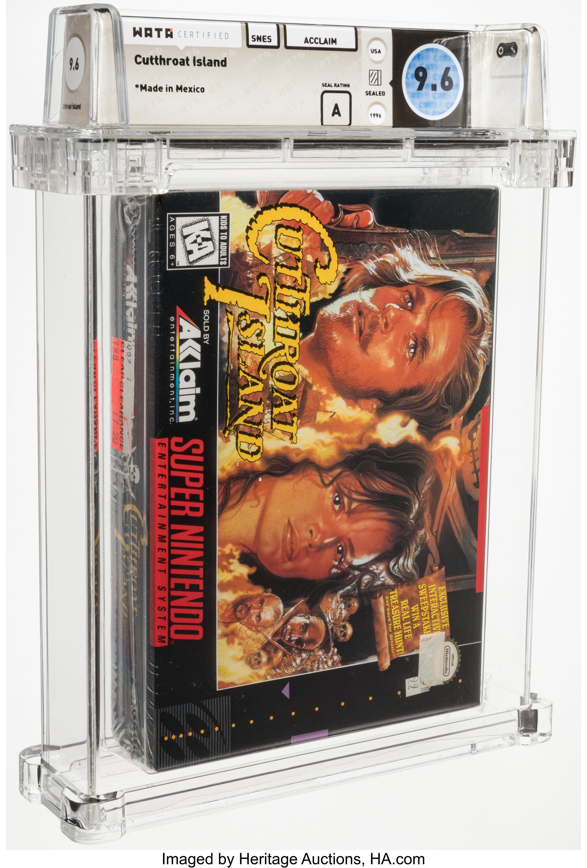 Cutthroat Island (SNES): PSA Pop Report & Prices