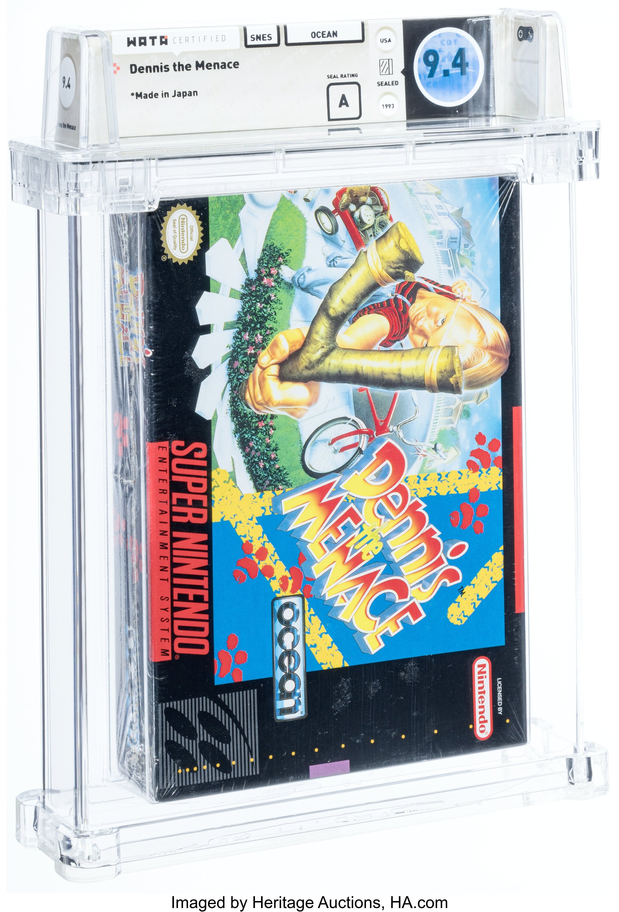 Dennis the Menace (SNES): PSA Pop Report & Prices