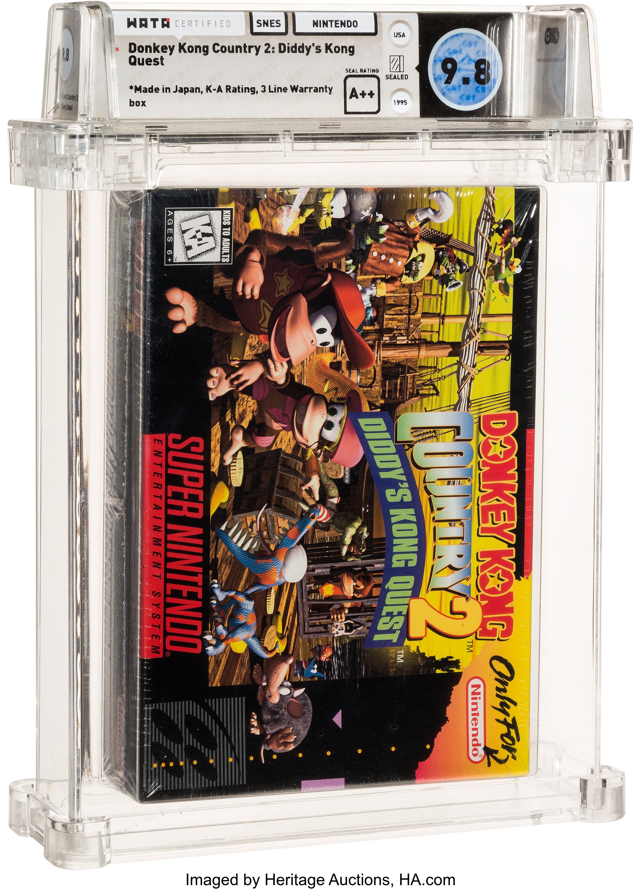 Donkey Kong Country 2: Diddy's Kong Quest (SNES)