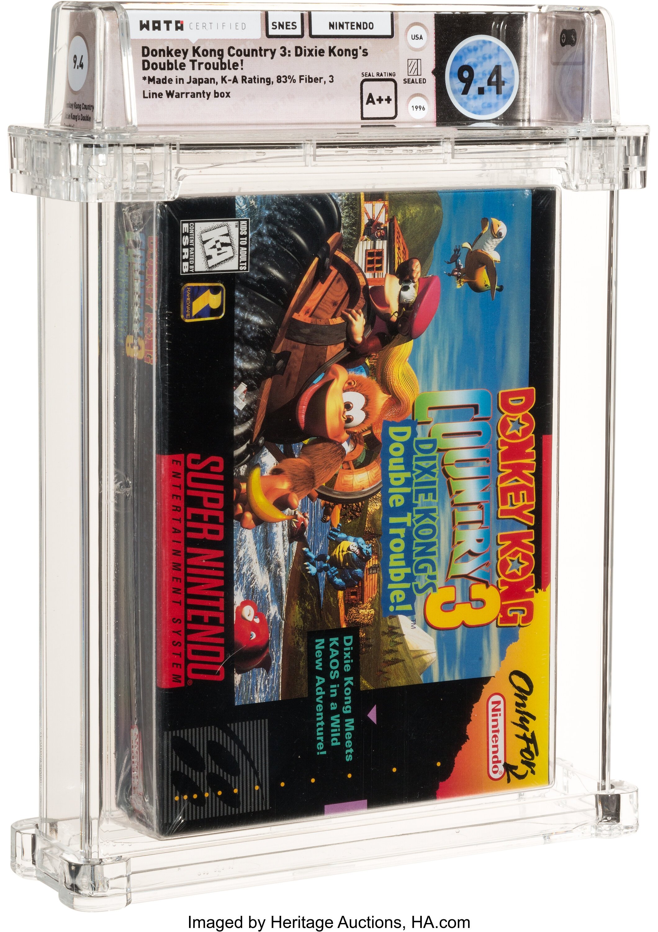 Donkey Kong Country 3: Dixie Kong's Double Trouble! (SNES)