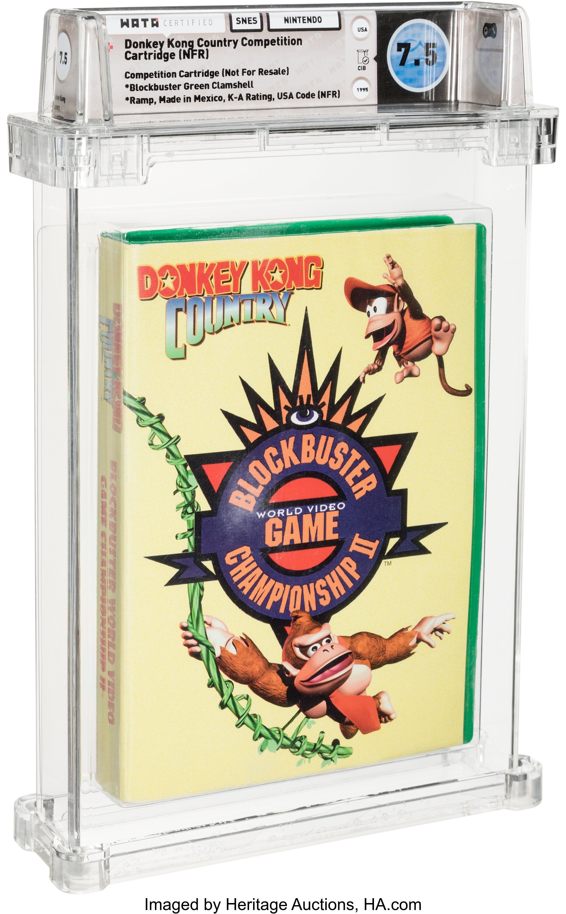 Donkey Kong Country Competition Cartridge (NFR) (SNES)
