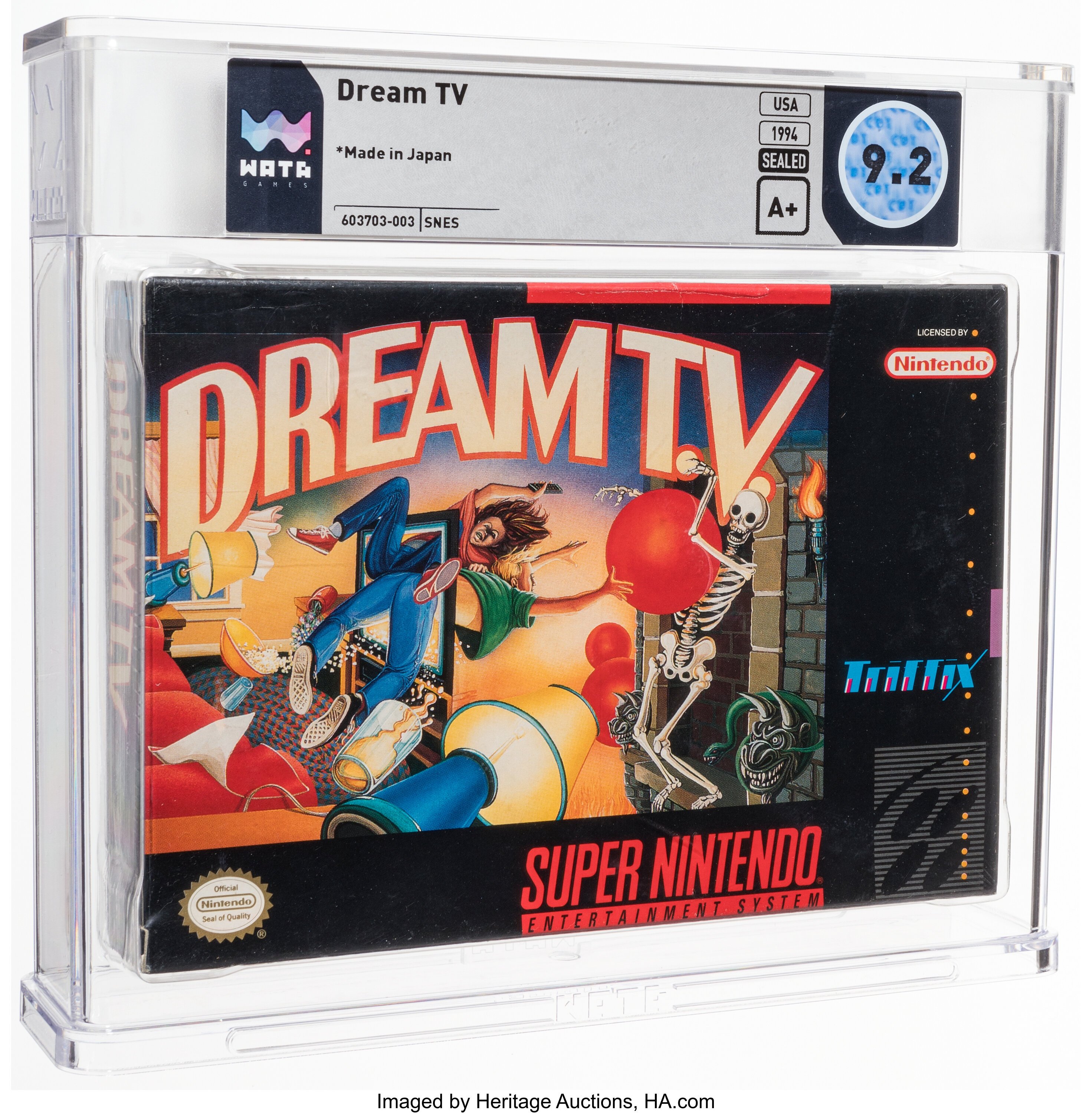 Dream TV (SNES): PSA Pop Report & Prices