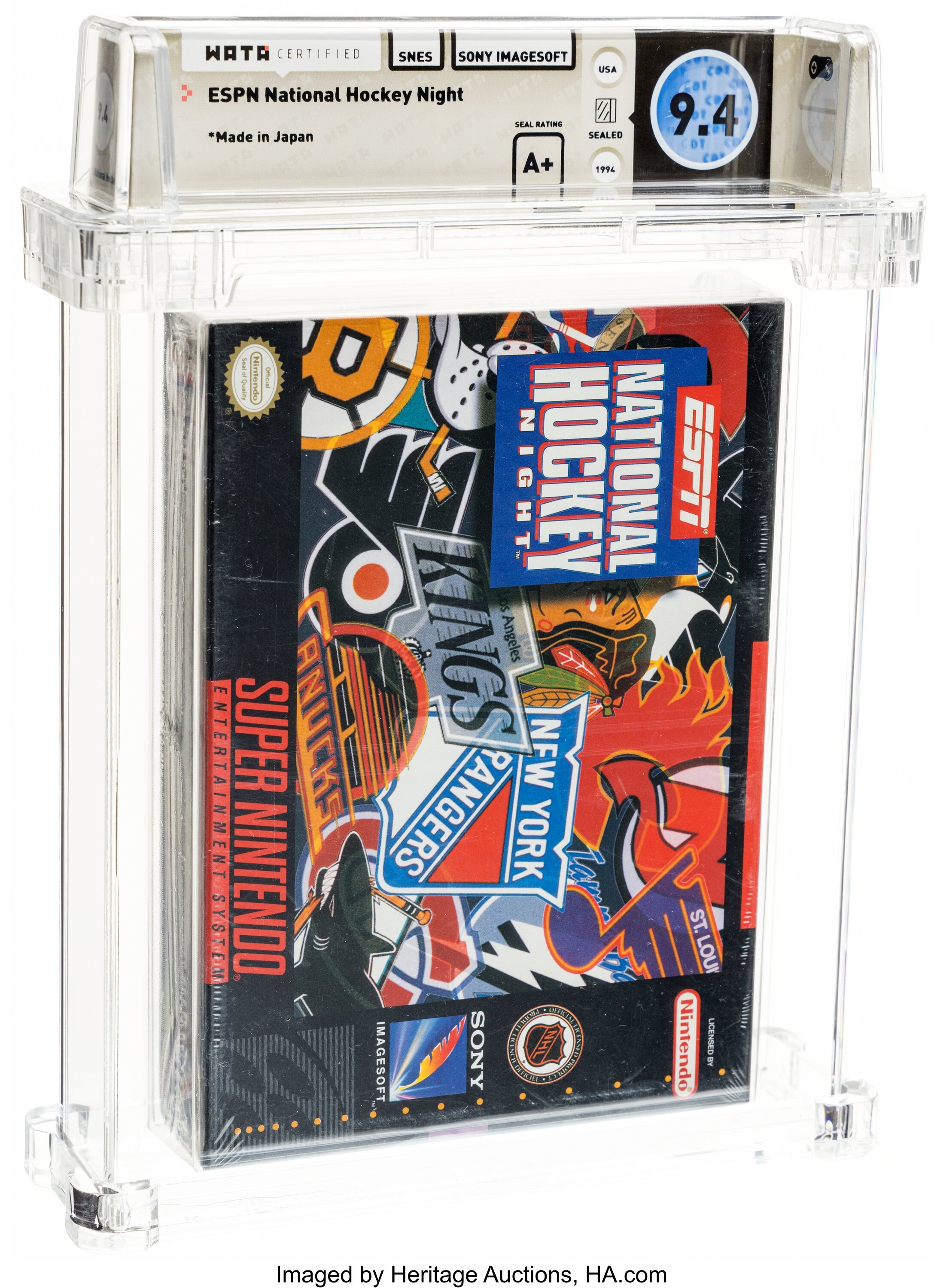 ESPN National Hockey Night (SNES): PSA Pop Report & Prices