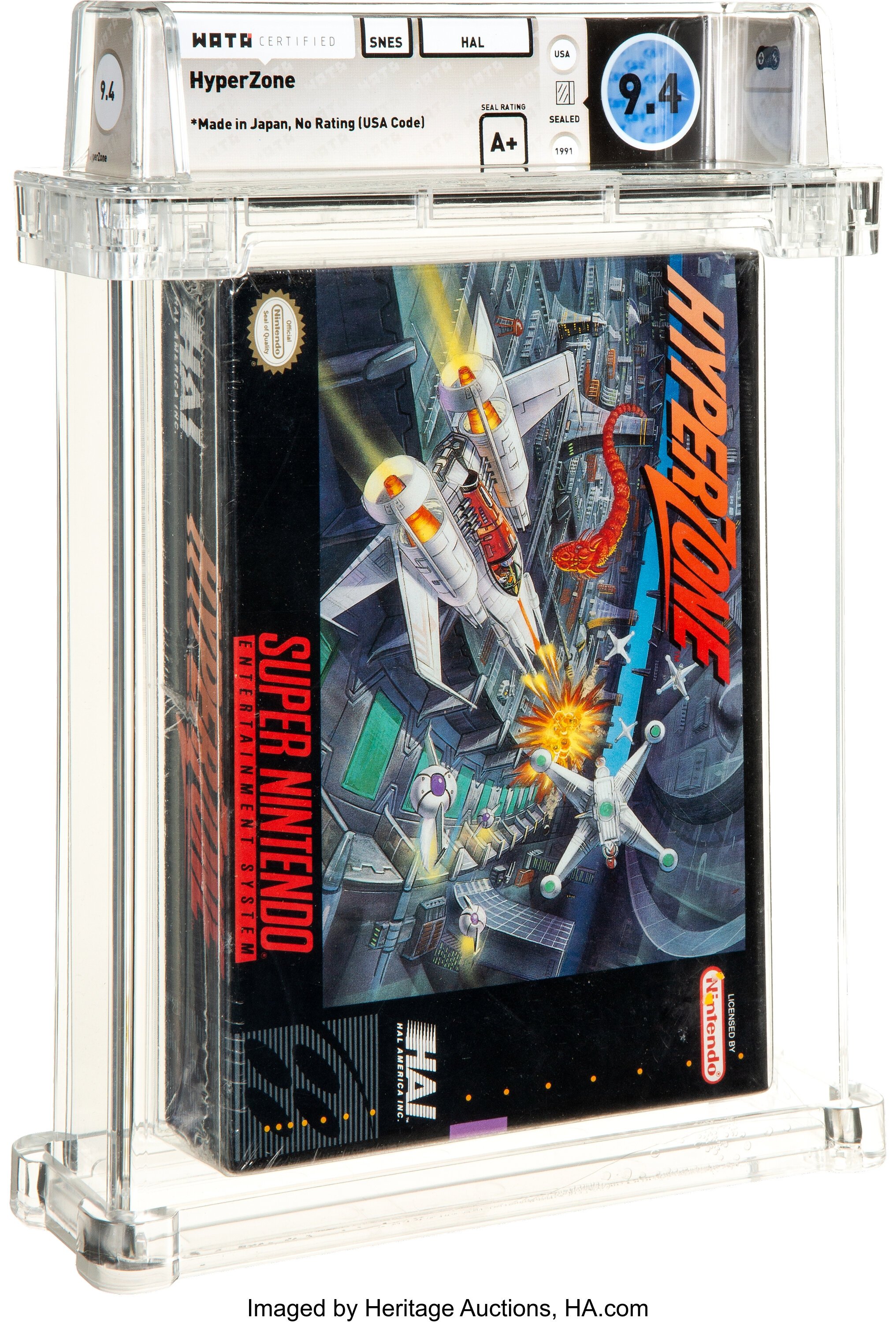 HyperZone (SNES): PSA Pop Report & Prices