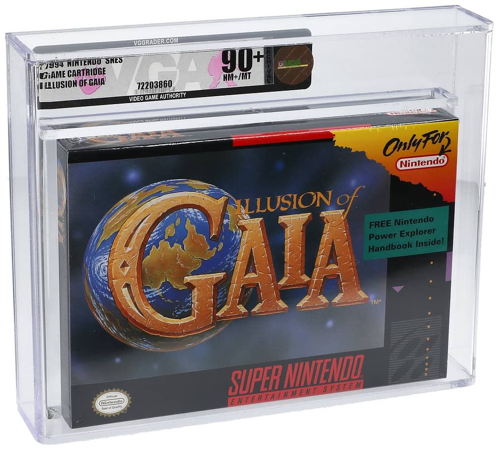Illusion of Gaia (SNES): PSA Pop Report & Prices