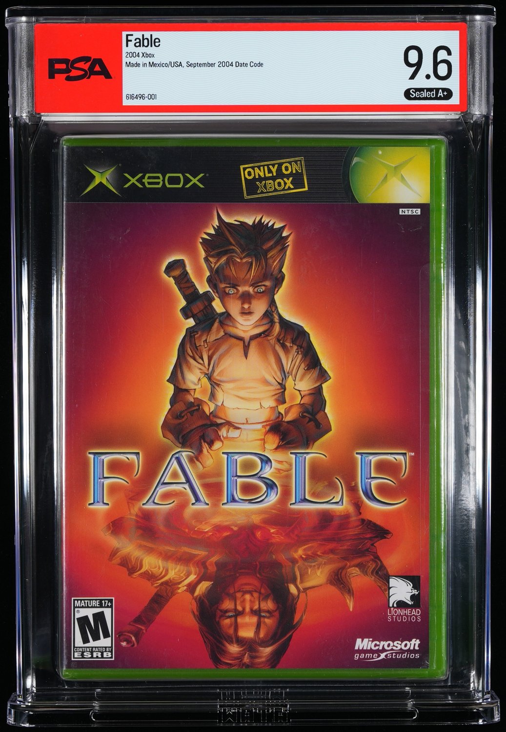 Fable (Original Xbox): PSA Pop Report & Prices