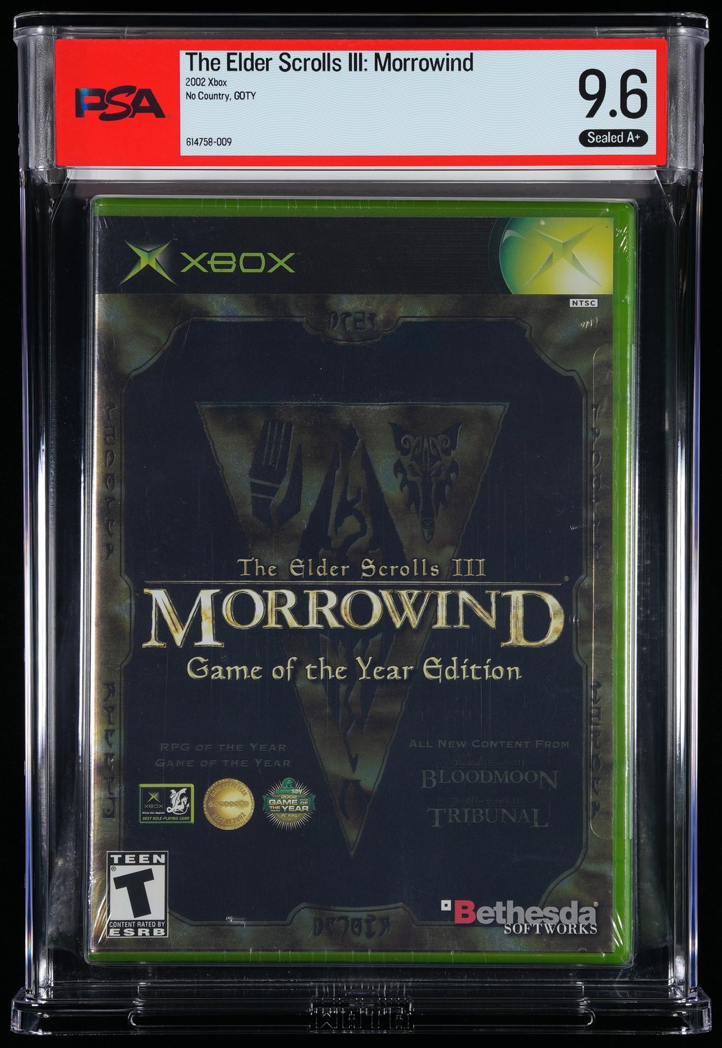 The Elder Scrolls III: Morrowind graded slab