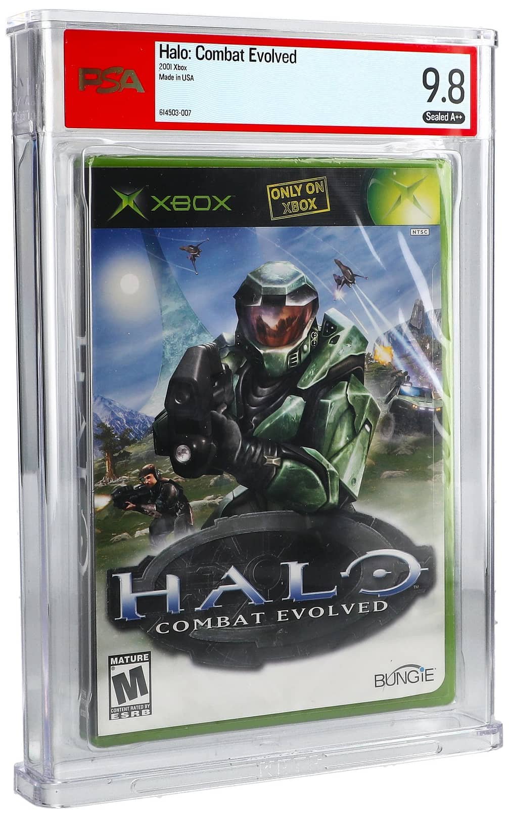 Halo: Combat Evolved PSA 9.8 A++, the copy sold